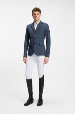 Equestrian slim-fit show jacket, Dark Blue