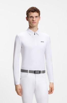 Equestrian show shirt, White