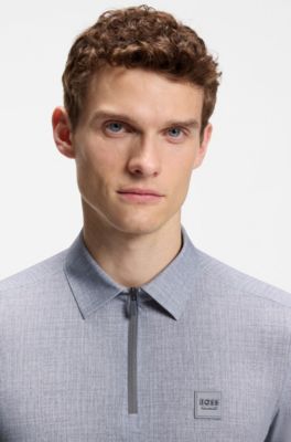 Equestrian training shirt, Light Grey