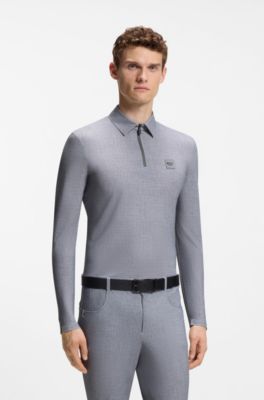 Chemise d&rsquo;entra&icirc;nement d&rsquo;&eacute;quitation, Gris chin&eacute;