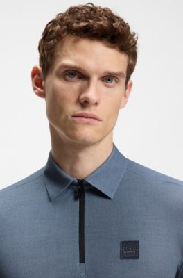 Chemise d&rsquo;entra&icirc;nement d&rsquo;&eacute;quitation, Bleu