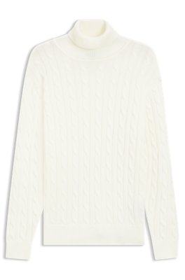 Equestrian turtleneck sweater