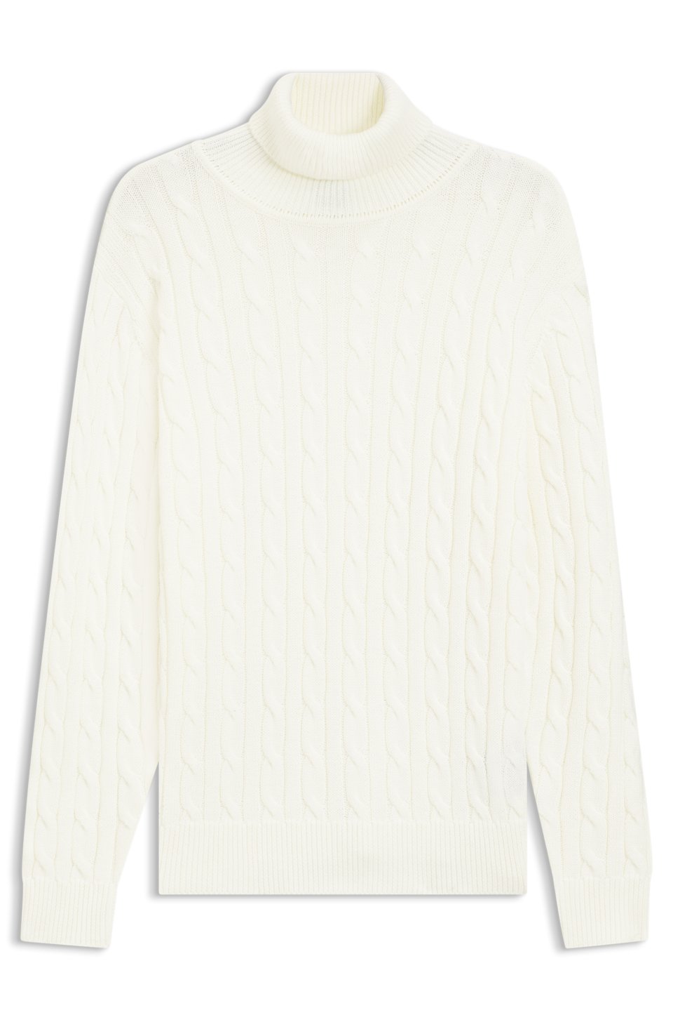 Equestrian turtleneck sweater