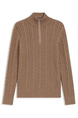 Reitsport-Pullover mit Troyerkragen