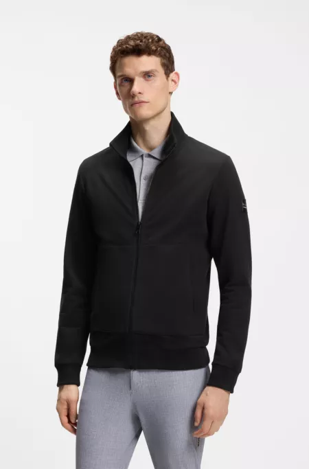 Equestrian fleece jacket