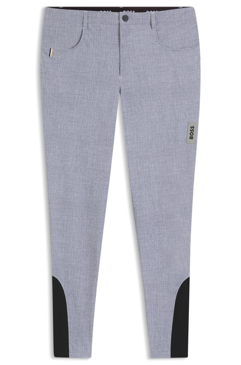 Equestrian knee-grip breeches