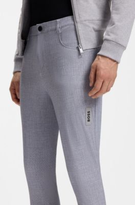 Equestrian knee-grip breeches, Light Grey