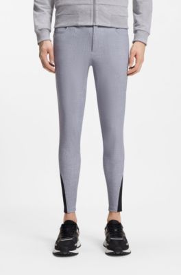 Equestrian knee-grip breeches, Light Grey
