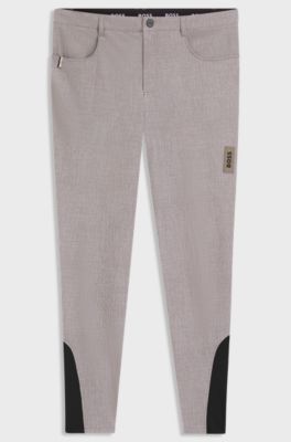 Equestrian knee-grip breeches, Light Brown