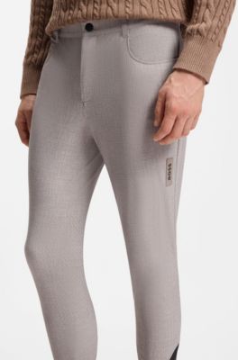 Equestrian knee-grip breeches, Light Brown
