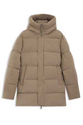 Equestrian puffer jacket