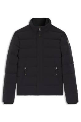 Equestrian puffer jacket