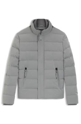 Equestrian puffer jacket