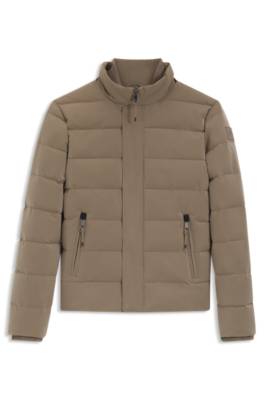 Equestrian puffer jacket