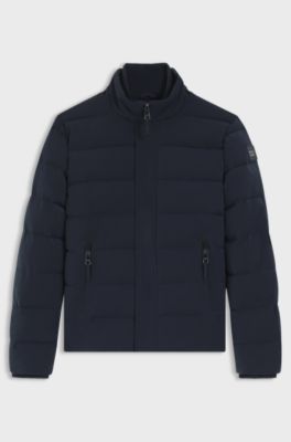 Equestrian puffer jacket, Dark Blue
