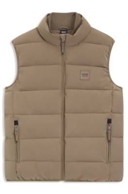 Equestrian quilted gilet