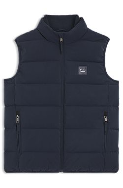 Equestrian quilted gilet