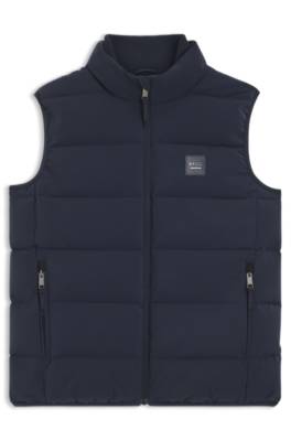 Equestrian quilted gilet