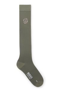 Equestrian riding socks, Dark Green
