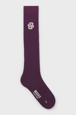 Equestrian riding socks, Dark Purple