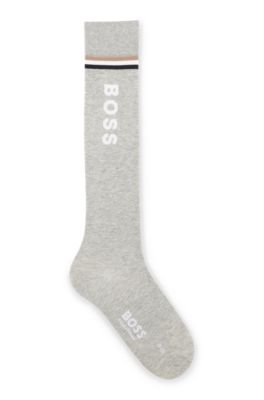 Equestrian riding socks, Light Grey
