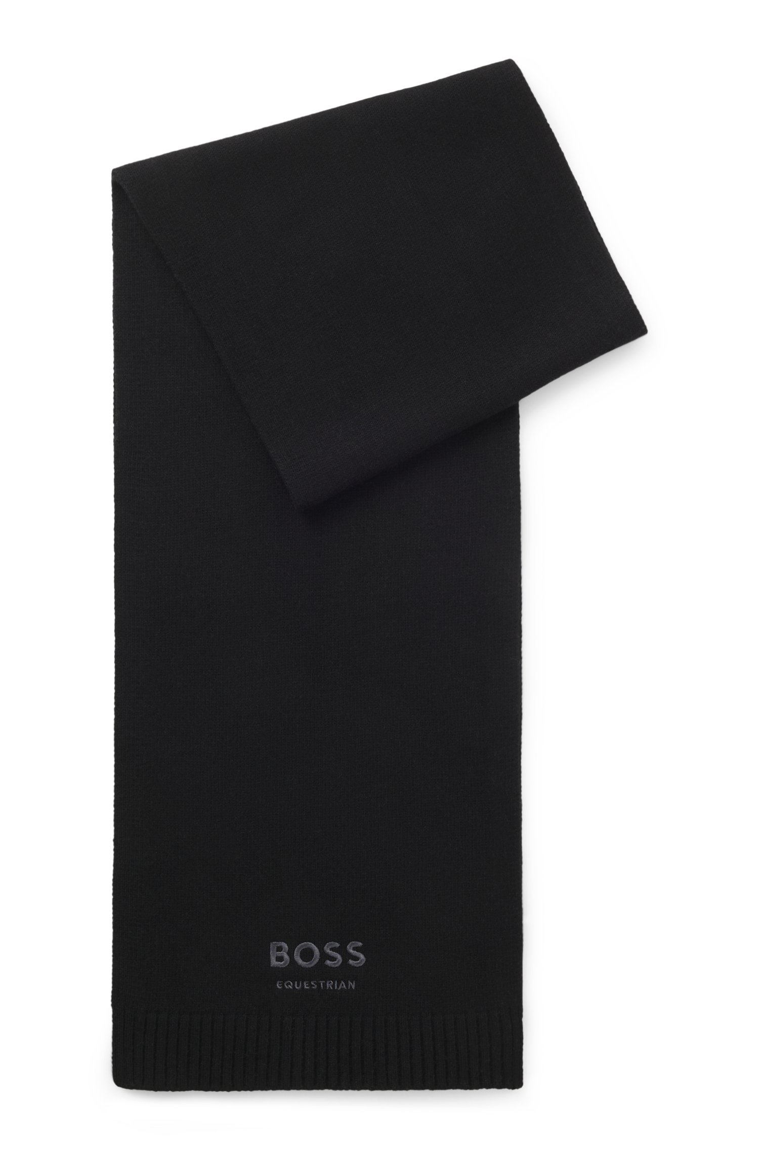 Boss Equestrian wool-blend scarf halsdukar & sjalar herr
