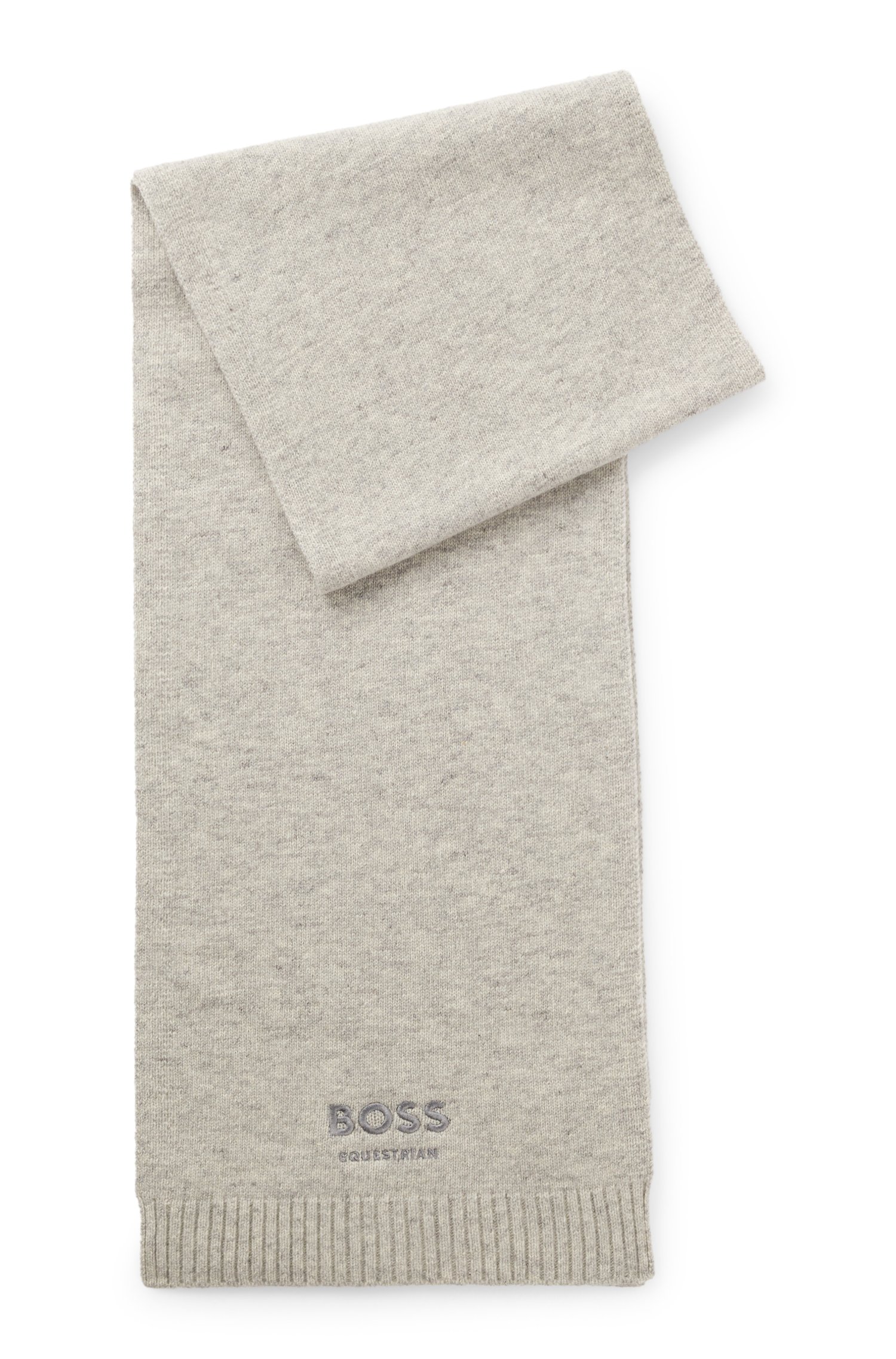 Boss Equestrian wool-blend scarf halsdukar & sjalar herr