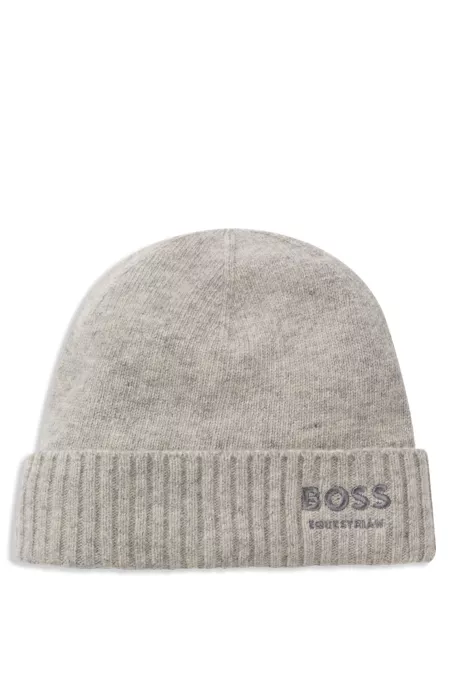 Equestrian beanie hat