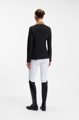Veste de spectacle d&rsquo;&eacute;quitation, Noir