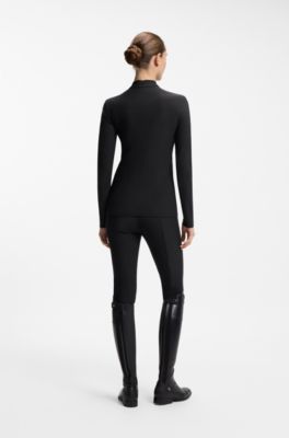 Equestrian training shirt, Black