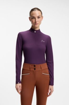 Equestrian training shirt, Light Purple