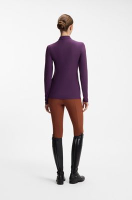 Equestrian training shirt, Light Purple