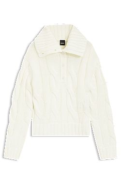 Equestrian knit sweater