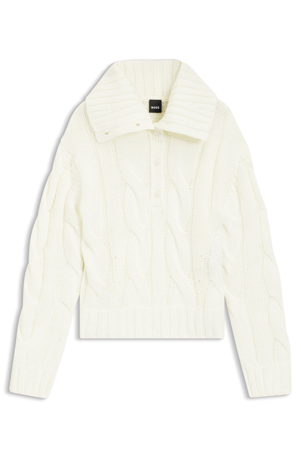 Equestrian knit sweater