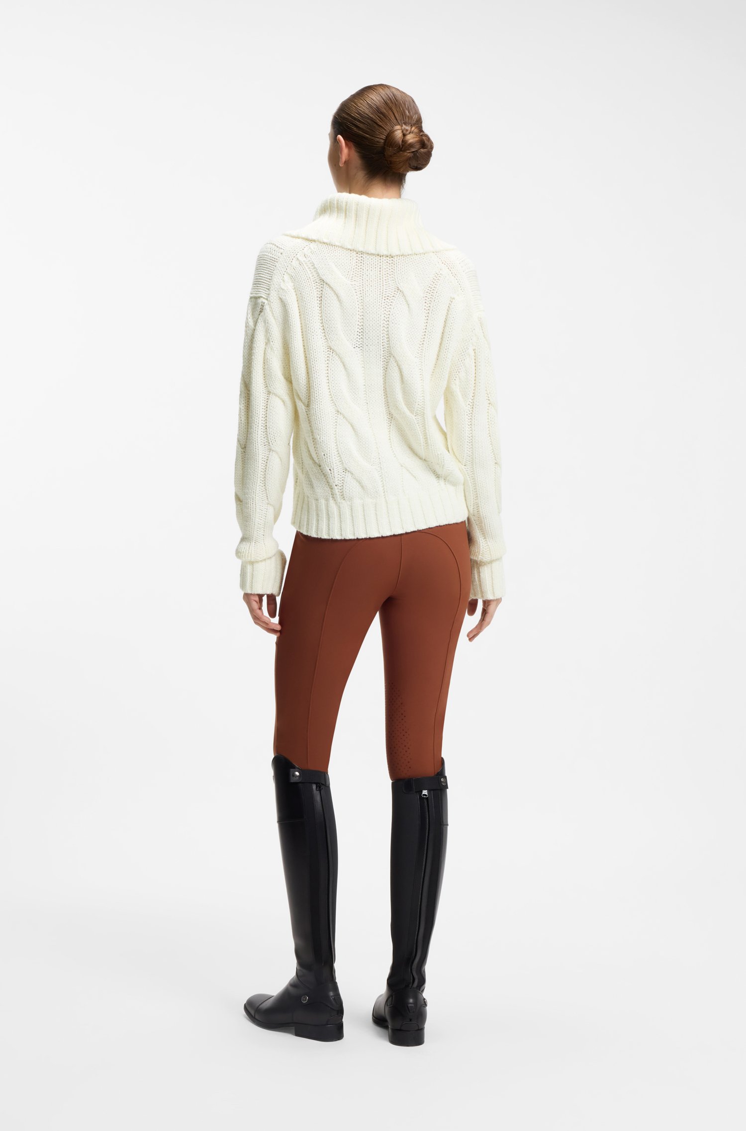 Boss Equestrian knit sweater stickade tröjor dam – bild 3