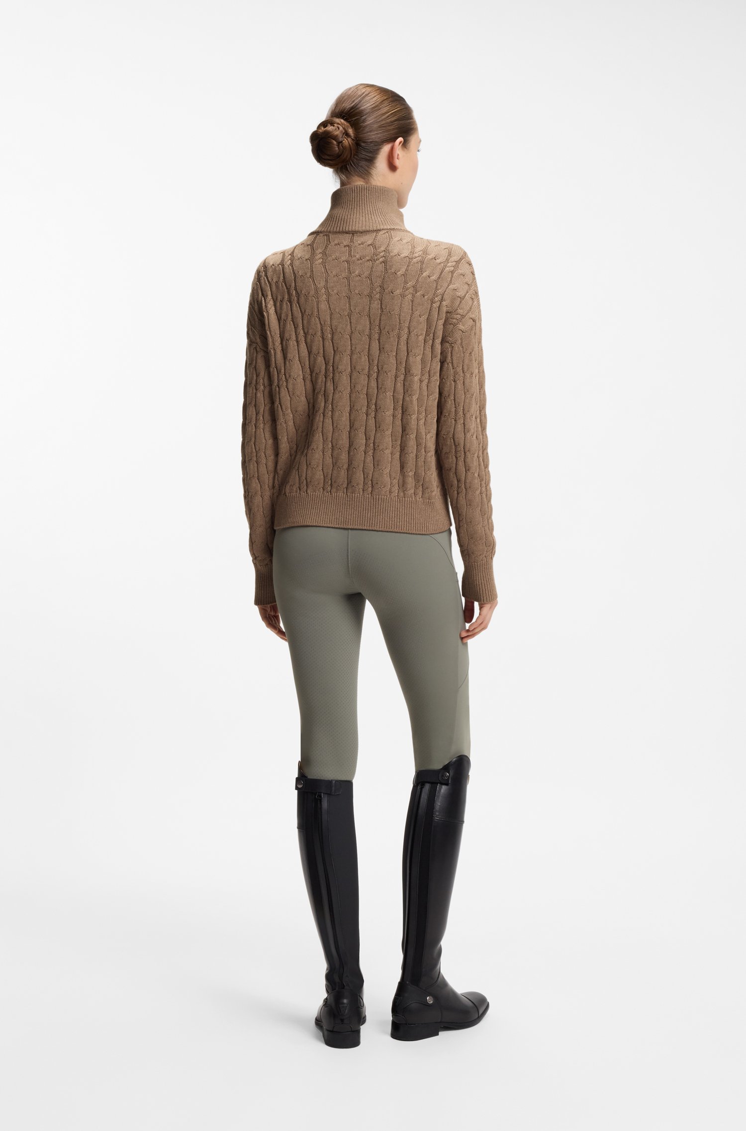 Boss Equestrian troyer sweater stickade tröjor dam – bild 3