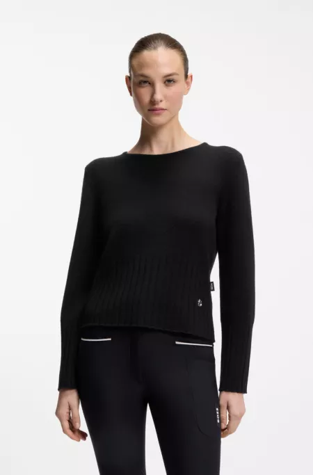 Reitsport-Pullover aus Woll-Mix