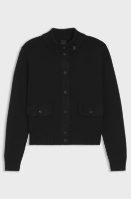 Equestrian cardigan, Black