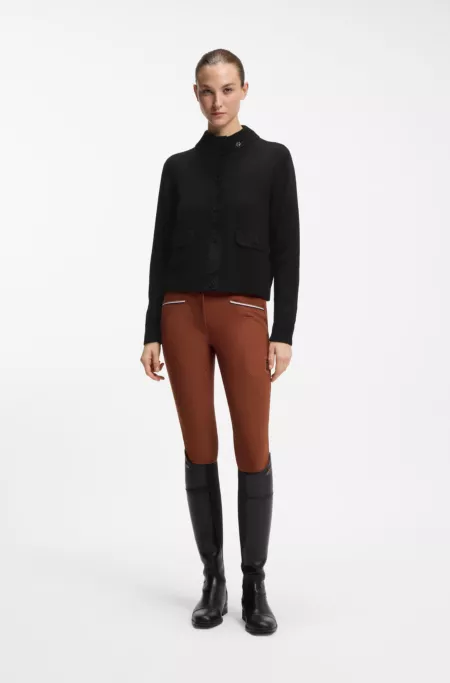 Reitsport-Strickjacke