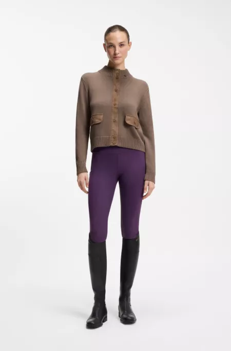 Reitsport-Strickjacke