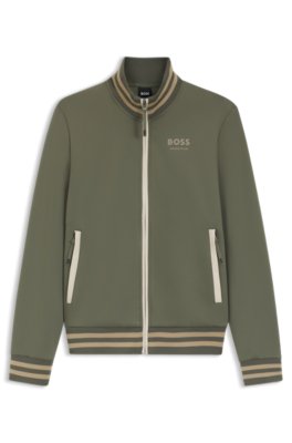 Equestrian zip-up jacket