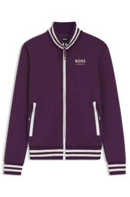 Equestrian zip-up jacket