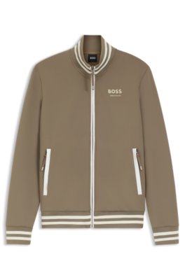 Equestrian zip-up jacket