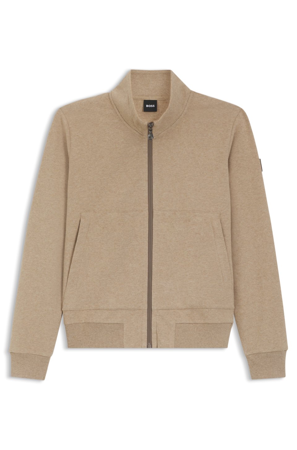 Equestrian fleece jacket