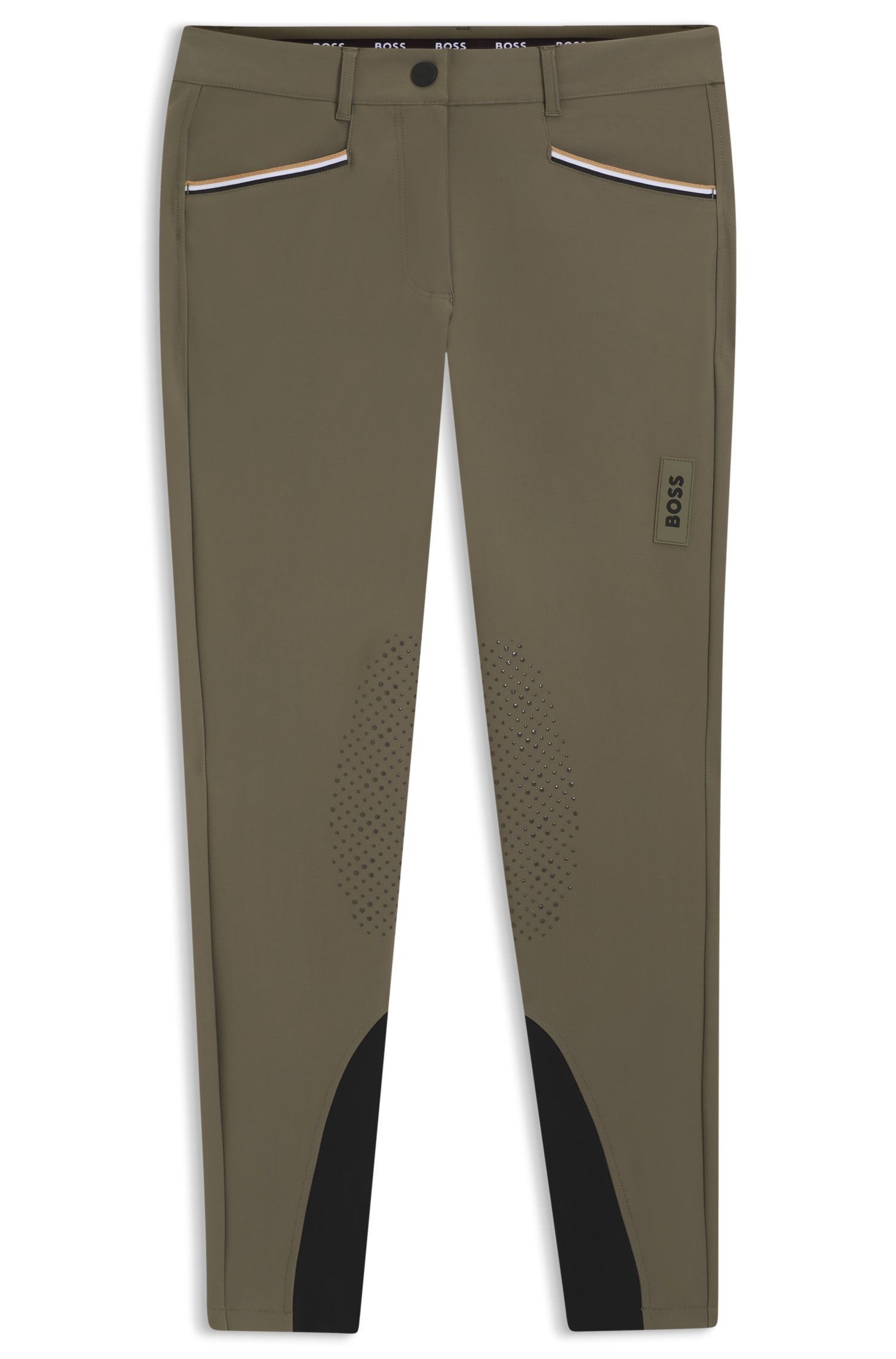 Boss Equestrian knee-grip breeches byxor dam