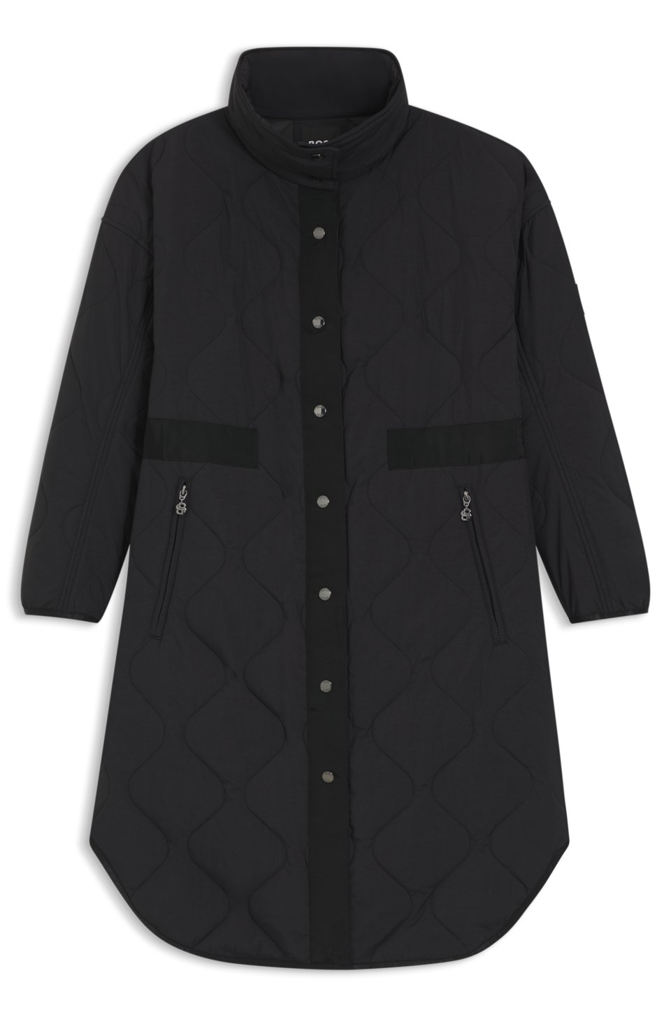 Equestrian quilted coat