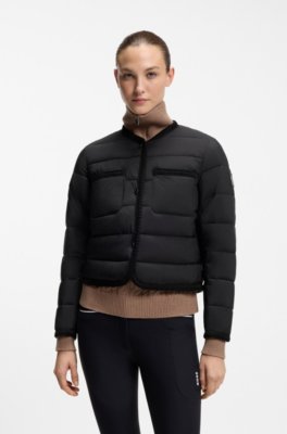Boss Equestrian cropped puffer jacket dunjackor dam – bild 2
