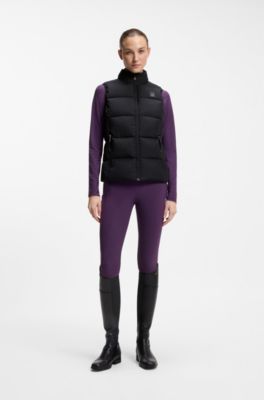 Equestrian gilet, Black