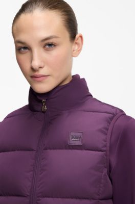 Equestrian gilet, Dark Purple