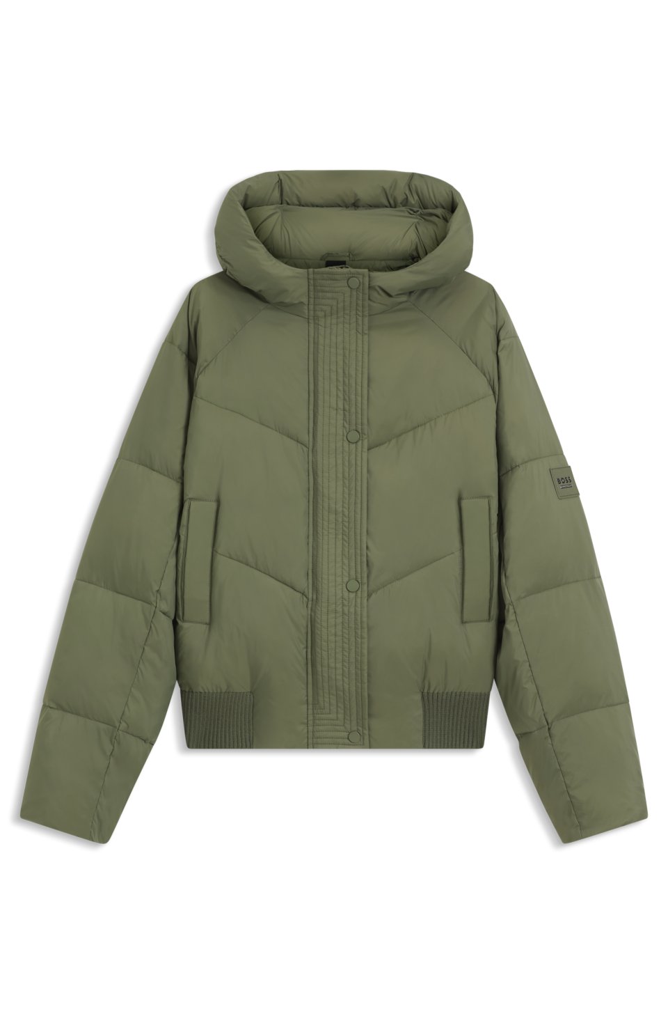 Equestrian quilted jacket